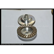 Aluminio o Metal Turbo Diamond Grinding Cup Agujero central de la rueda: M14 5/8 '' - 11